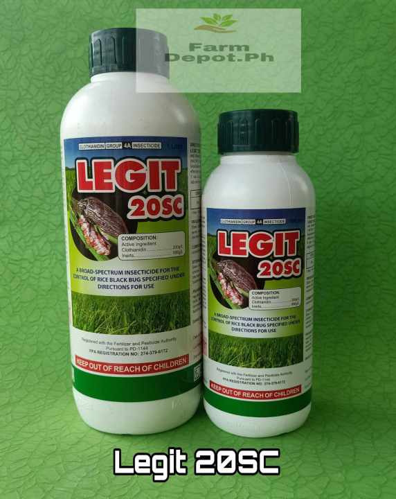 Legit 20 Scc Clothiadin Insecticide By Ictc Liter 500 Ml Same With