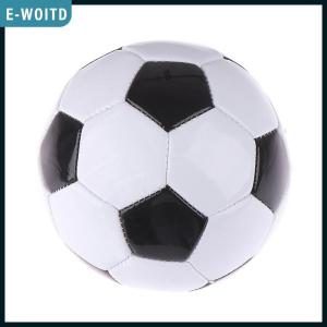 E-WOITD 1pc Children Soccer Ball PVC Size 2 Classic Black And White Training Balls