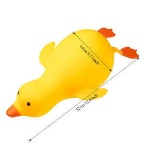 33CM Antistress Duck Fidgets Toys Squishy Goose Animals Vent Toys for Adults Decompression Stretch Toys Friends Best Gift