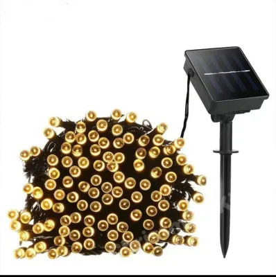Solar miniLed String Fiary Light String Party Outdoor Waterproof Christma Decorate Garden Decoration SunshineSwitch vintage musical rechargeable christmasOrnaments
