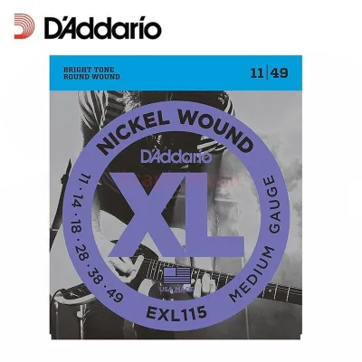 DAddario EXL 110 EXL 120 EXL 130 Electric Guitar Strings (Nickel Wound) Light Gauge
