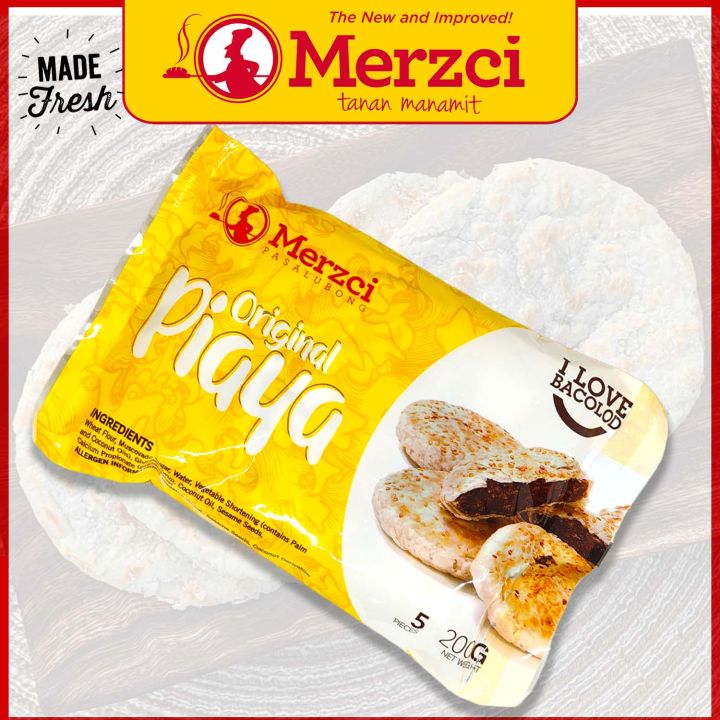 Piaya Small Pack 5 Pcs | Merzci Bacolod Pasalubong | Iloilo | Flat ...