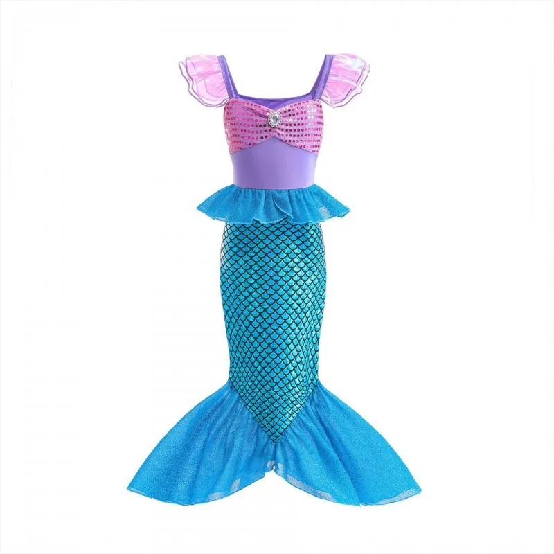 Little mermaid clothes for girls best sale