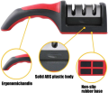 Alat Asahan Pisau & Gunting 3 Step Pengasah Pisau Dapur Multifungsi Knife Sharpener 3 Slot pengasah pisau dapur multifungsi. 