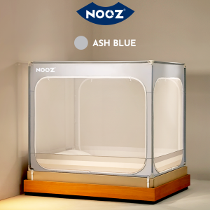 Mùng Chống Ngã NOOZ Khung Vuông Màng Chống Muỗi Dễ Lắp Đặt Không Khoan Tường NOOZ Home Goods