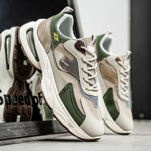 สบายเท้าแบบสุด! รองเท้ากีฬาเนื้อตาข่ายระบายอากาศ พื้นกันลื่น ใช้ได้ทั้งสายสปอร์ตและสายแฟ