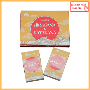 Thẻ Flashcard học chữ cái tiếng Nhật dành cho mọi độ tuổi