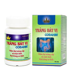 Tràng Bát Vị Kingphar - Giảm vim đại tràng rối loạn tiêu hóa đại tràng co thắt giảm cơn đau bụng và tình trạng tiêu chảy - Hộp 40 viên