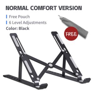 MOGEE Aluminum Alloy Foldable Laptop Stand Adjustable Laptop Holder Laptop Riser