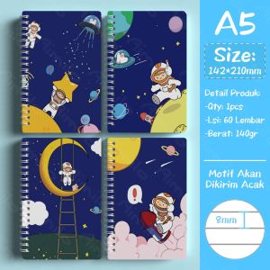 [READY] Aimilo Notebook A5 Buku Diary Aesthetic Buku Jurnal Buku Catatan Buku Note Stiker Buku Tulis Aesthetic Sekolah Stationary
