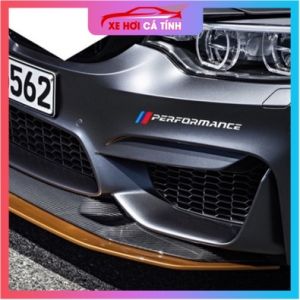 Tem Sticker Phản Quang Decal Dán Trang Trí Xe Hơi Bmw ô tô Series 3 5 X1 X3 X4 X5 X6 chữ Performance tem dán cửa dán gương