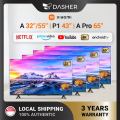 【3 YEARS OFFICIAL WARRANTY】Xiaomi Mi Smart TV P1 / A Pro / A Series 32" / 43" / 55" / 65" 4K UHD Netflix HDR Dolby Android TV WiFi. 