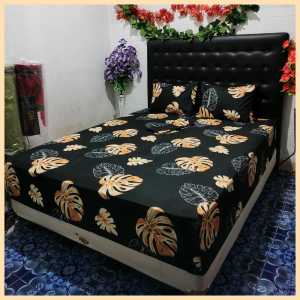sarung bantal dan sarung guling jahit obras motifembos