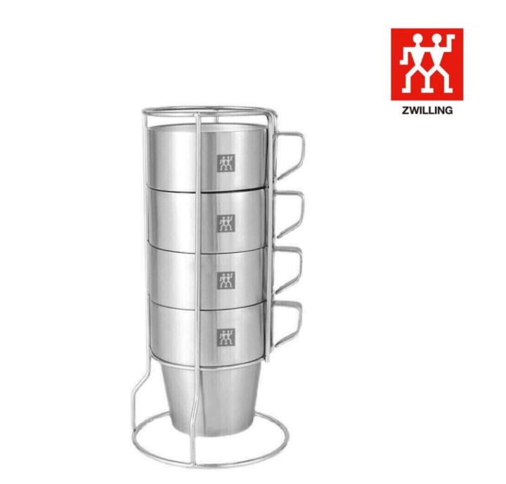 Germany ZWILLING Stainless steel set of cups coffee cup double cup ...