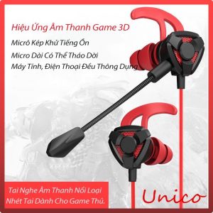 Tai Nghe PUBG Gaming Có Dây Nhét Tai Chơi Game Chống Ồn Có Mic In Ear Cho PC các dòng điện thoại và máy tính bảng Tai Nghe Với Tính Năng Cách Âm - Lazada