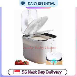 【DAILY ESSENTIAL】 Ecoco Rice Storage Container with Push-Open Lid - 5L / 10L