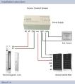 AnSmart 280KG 600Lbs Magnetic lock single door magnetic lock electromagnetic access control lock wholesale wooden iron glass door. 