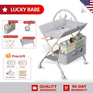 Diaper table baby care table multi-function foldable baby touch table Bath newborn diaper change