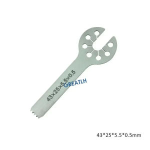 1 cái Lưỡi cưa dao động chỉnh hình nhỏ Lưỡi cưa xương Dụng cụ chỉnh hình thú y 11 loại tùy chọn cho thú cưng