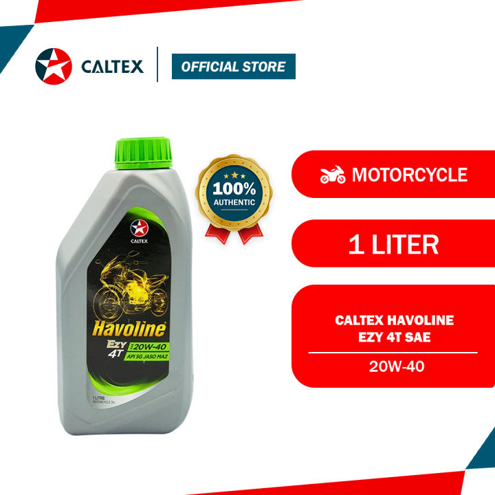 Caltex Havoline EZY 4T SAE 20W40 Liter Lazada PH