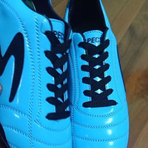 SEPATU BOLA SOCCER SPECS BLUE ICE - BLACK // SEPATU BOLA KOMPONEN // SEPATU BOLA MURAH BERKUALITAS