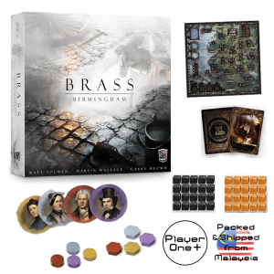 Brass Birmingham Board Game - Economic Strategy Game 2-4 Players Ages 14+ English Version by Roxley Games