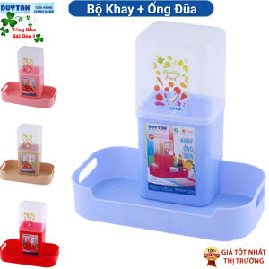 🌱 BỘ Khay Ống Đựng Đũa Muỗng Có Nắp DUY TÂN Nhựa PP Chính Hãng 🌱Duytanstore🌱