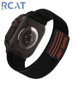 Nylon Band For watch band 46mm 49mm 44mm 40mm 45mm 41mm 42mm bracelet iWatch Ultra series 10 9 8 7 6 5 4 3 2 1 se ultra strap