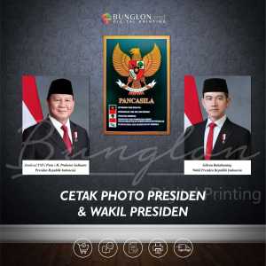 TERMURAH!! JUAL FOTO PRESIDEN DAN WAKIL PRESIDEN 2024-2029 PAKET KOMPLIT