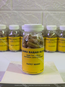 Obat Herbal Manjakani Jamu Rapet Pengencang Miss V Sempit Wangi Kewanitaan Keset - Jamu Babah Kuya (KAPSUL)