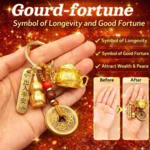 Zodiac Keychain Pendant Lucky Charm Decoration Twelve Animals Design