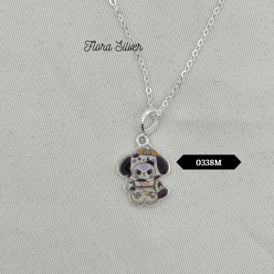 FLORA 0333M - [Có bán lẻ] Dây chuyền bạc ta hình Baby Three dành cho bé gái
