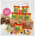 Inaco Jelly Ember Isi 50 Pcs Snack Agar per kg Ager 750 Gram 1 Dus 6 Bucket. 
