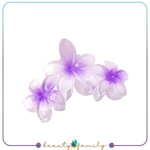 BF-C1152 Jepit Rambut 3 Bunga Kamboja Frangipani Hairclip / Hair Claw Jedai Kamboja Triplet Bunga 3
