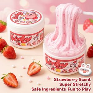 ASMR Slime Floam Crystal Clay Squishy Putty Soft Sensory Stress Relief Bubble Texture Home Play