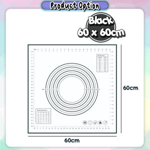 [Little B House] Non-Slip Silicone Baking Mat Pastry Mat Dough Mat Kneading Flour Mat 揉面垫 Tikar Doh -KW13-Mat