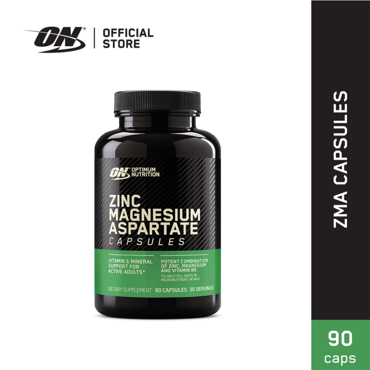 Optimum Nutrition ZMA (Zinc Magnesium Aspartate) Lazada PH