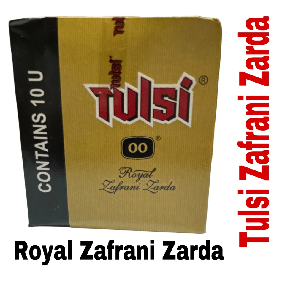 tulsi 00 tobacco Tulsi Royal Zafrani Zarda Mexican Cooking Style Multipack Vegetarian Snack  Organic Free Spice Mix Storage In Cupboard - Lazada