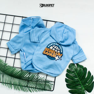 Baju Kucing Anjing Cewek Cowo Lucu Murah 3 pcs 5 Ribu - Bukipet Sahur Night Hoodie Ramadhan Series
