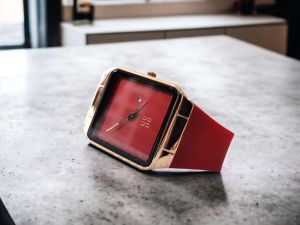 GUOU แบรนด์แท้ ร้านไทยส่งเร็ว นาฬิกาผู้หญิง สายยางซิลิโคน