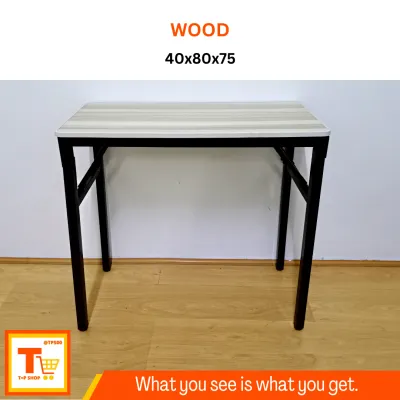 FOLDABLE TABLE - DINING TABLE / OFFICE TABLE / STUDY TABLE (WOOD)