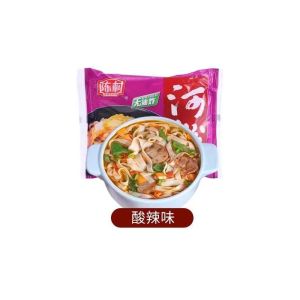Chen Cun Braised Pork Rice Noodle 85g Sour Spicy Flavor Numb Spicy Flavor 陈村粉红烧排骨麻辣酸辣味