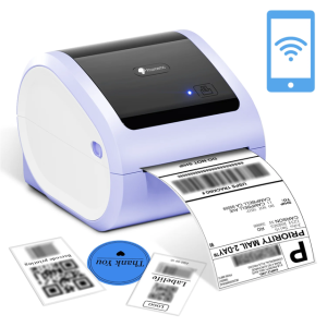 Phomemo Bluetooth Thermal Printer- D520-BT Shipping Label Printer 4x6 Printer for Small Business & Packages/Barcode/Address/Postage Labels