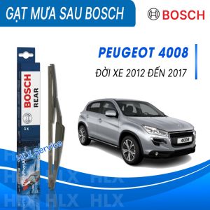GẠT MƯA SAU BOSCH H250 Peugeot 4008 đời xe 2012 - 2017