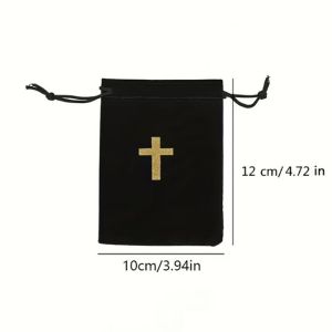 St. Benedict Medal Necklace Pendant Catholic Religious Prayer Amulet Cross Blessing Charm Protection Lucky Jewelry for Men Women Daily Wear Spiritual Gift