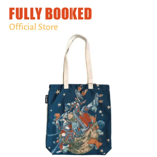 Booked large work discount tote