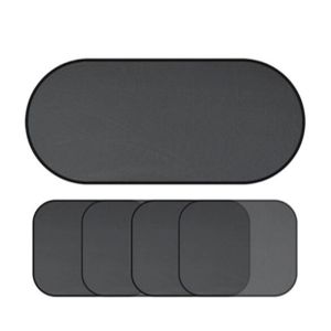 5PCS Car Mesh Sunshade Auto Side Rear Window Screen Heat Insulation Board Car Interior Accessories