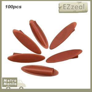 100pcs/Pack 9mm Pocket Hole Plug Oblique Hole Plastic Cap Woodworking Hide Hole Jig