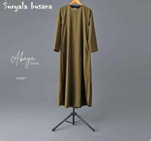 (BISA COD) ABAYA TURKI BASIC ABAYA WANITA > SIZE S M L XL XXL
