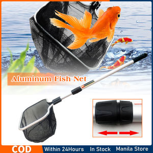 14 inch Fishing Landing Net with 85cm Aluminum Telescoping Pole Handle